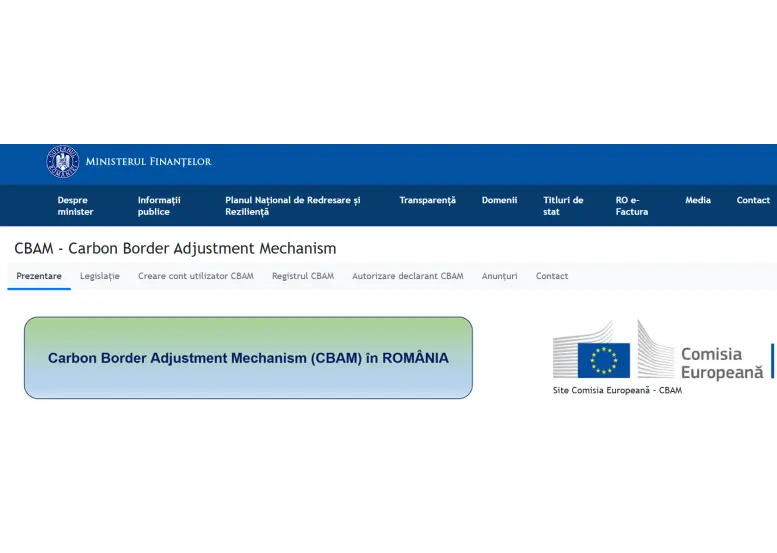 Mecanismul de Ajustare a Carbonului la Frontieră (CBAM)