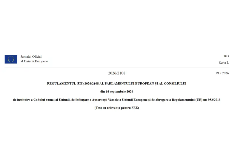 Parlamentul European adoptă noul Cod vamal al UE