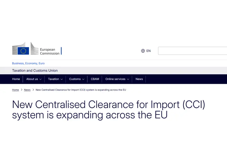 PUNEREA ÎN PRACTICĂ A VĂMUIRII CENTRALIZATE PENTRU IMPORT